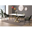 LeisureMod Voren Dining Table with 55