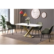 LeisureMod Voren Dining Table with 55