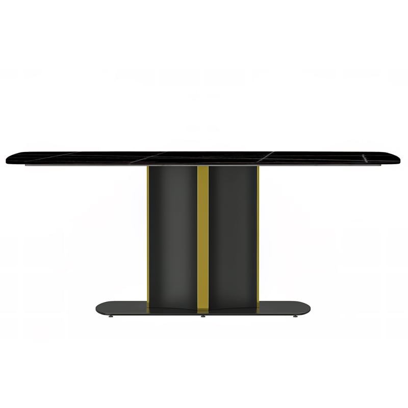 LeisureMod Sylva Dining Table with 55