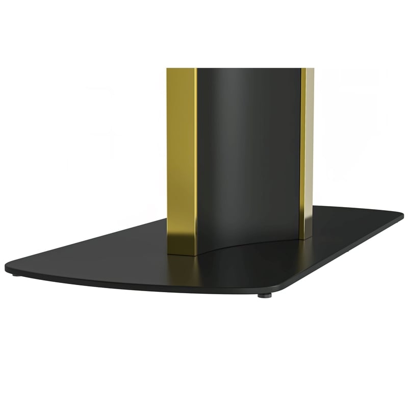 LeisureMod Sylva Dining Table with 55