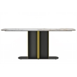 LeisureMod Sylva Dining Table with 55