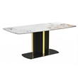 LeisureMod Sylva Dining Table with 55