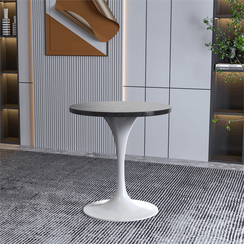 LeisureMod Verve Dining Table with a 27