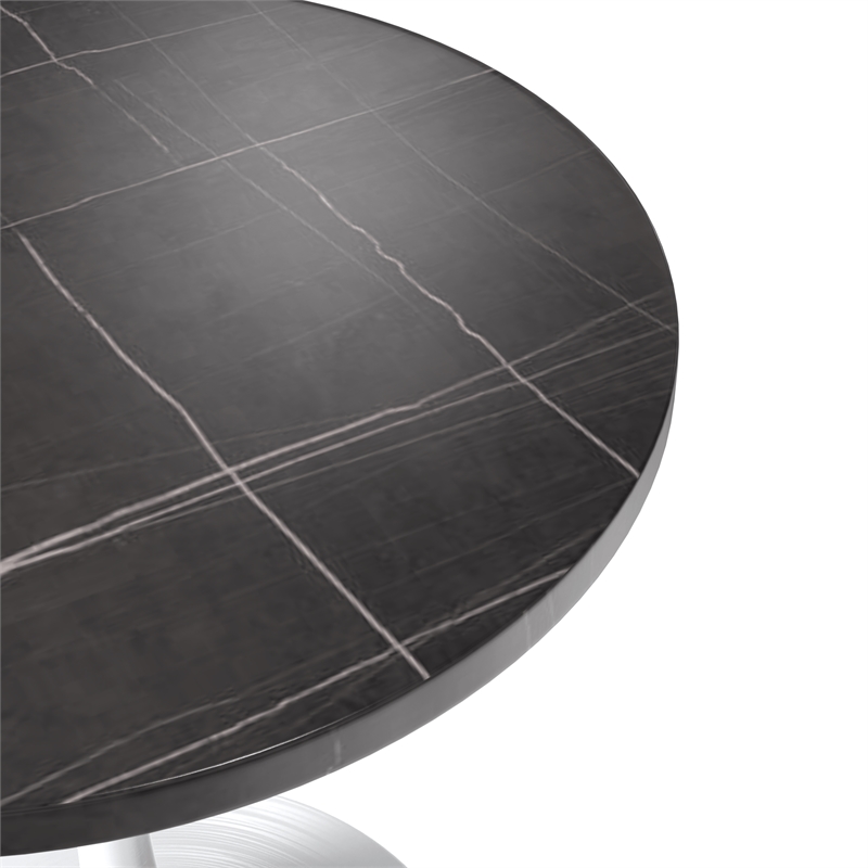 LeisureMod Verve Dining Table with a 27