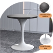 LeisureMod Verve Dining Table with a 27
