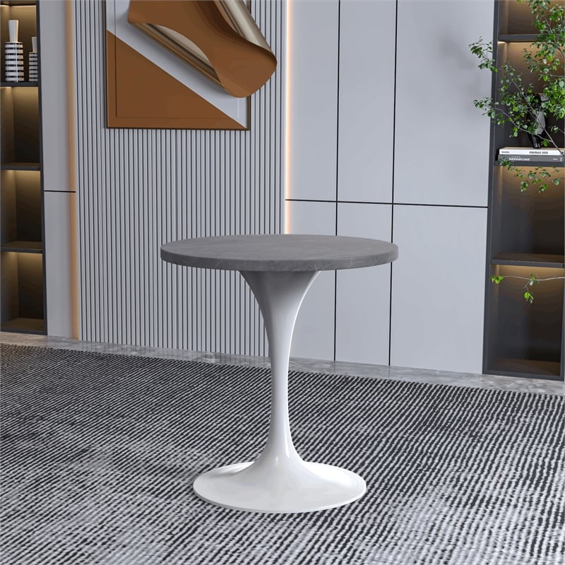 LeisureMod Verve Dining Table with a 27