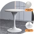 LeisureMod Verve Dining Table with a 27