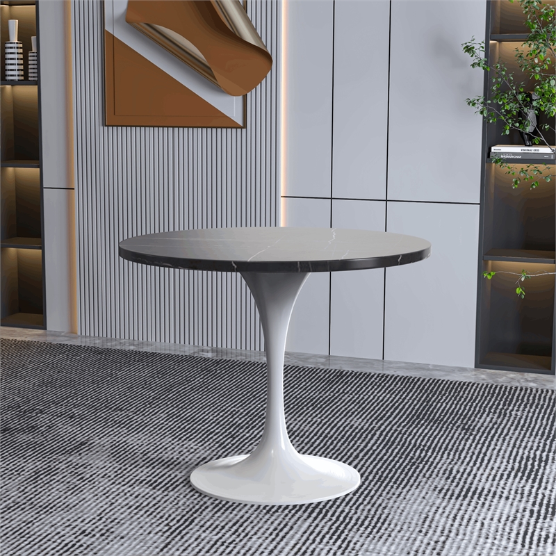 LeisureMod Verve Dining Table with a 36