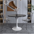 LeisureMod Verve Dining Table with a 36