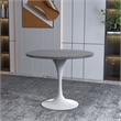 LeisureMod Verve Dining Table with a 36