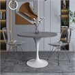 LeisureMod Verve Dining Table with a 36