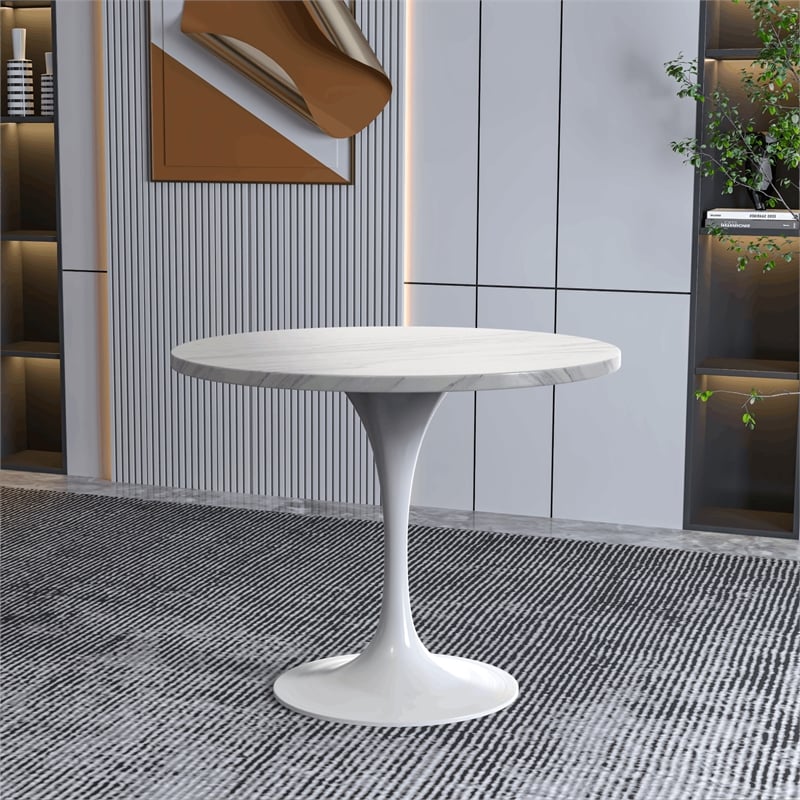 LeisureMod Verve Dining Table with a 36