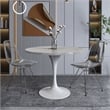 LeisureMod Verve Dining Table with a 36