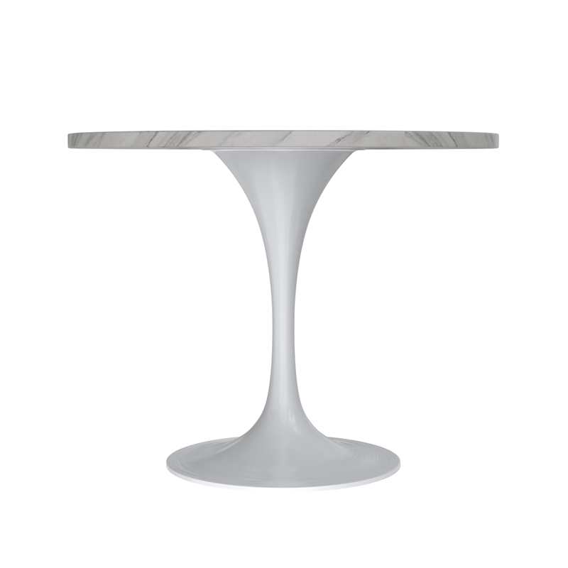LeisureMod Verve Dining Table with a 36