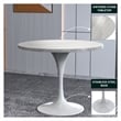 LeisureMod Verve Dining Table with a 36