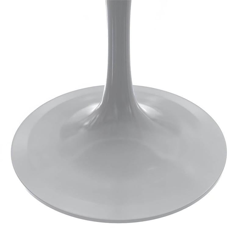 LeisureMod Verve Dining Table with a 48