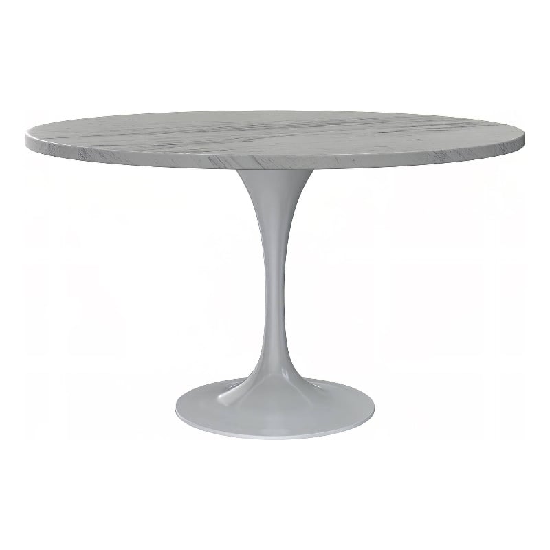 LeisureMod Verve Dining Table with a 48