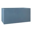 LeisureMod Bloom Rectangular Planter in Fiberstone and Clay Aged Concrete 9