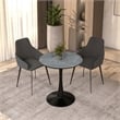 LeisureMod Bristol Dining Table with a 27 