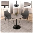 LeisureMod Bristol Dining Table with a 36 