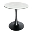 LeisureMod Bristol Dining Table with a 36 