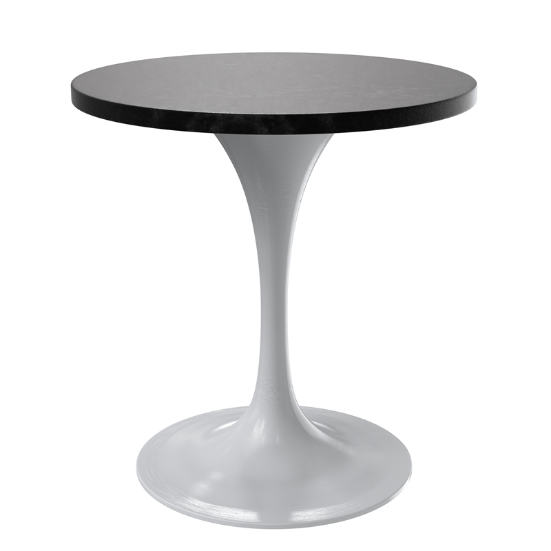 LeisureMod Verve Dining Table with a 27
