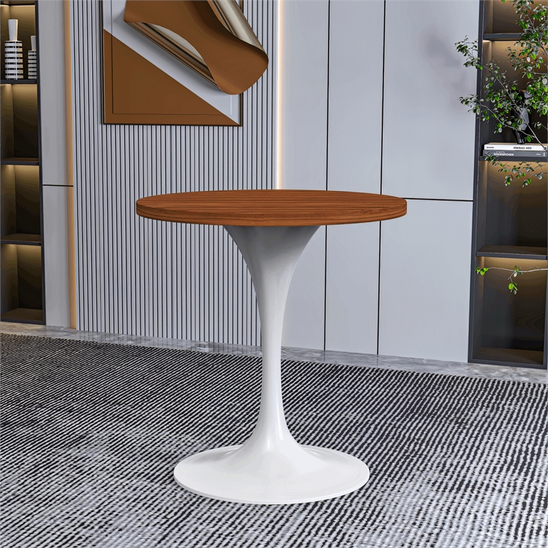LeisureMod Verve Dining Table with a 27