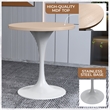 LeisureMod Verve Dining Table with a 27