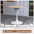 LeisureMod Verve Dining Table with a 27