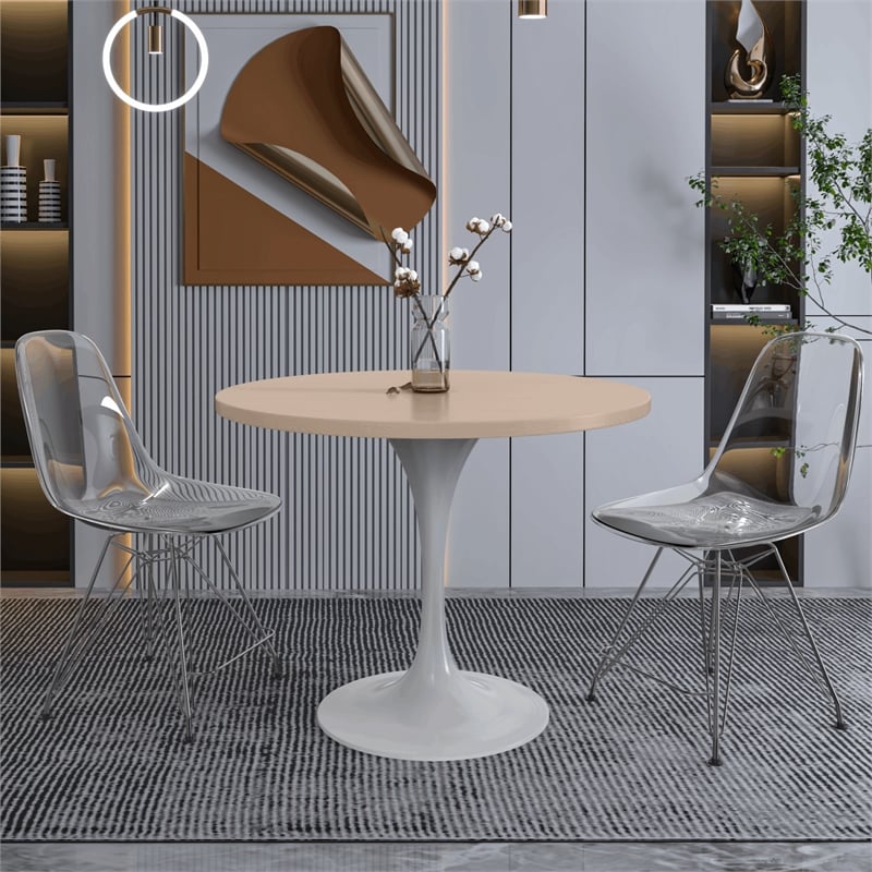 LeisureMod Verve Dining Table with a 36
