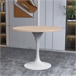 LeisureMod Verve Dining Table with a 36