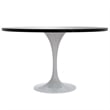 LeisureMod Verve Dining Table with a 48