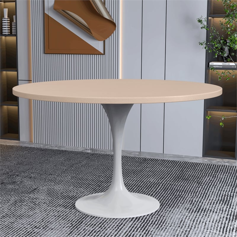 LeisureMod Verve Dining Table with a 48