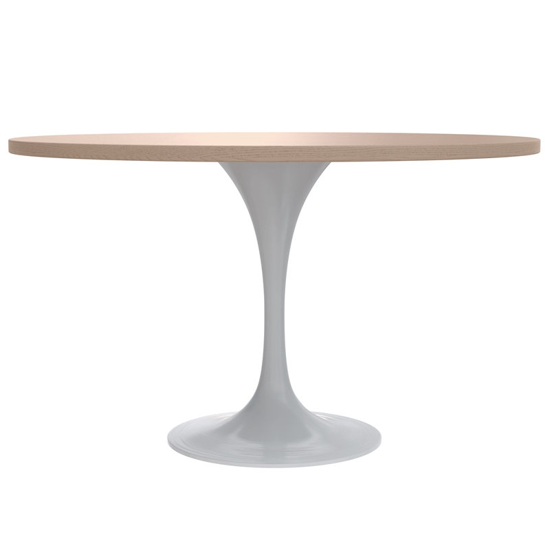 LeisureMod Verve Dining Table with a 48