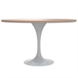 LeisureMod Verve Dining Table with a 48