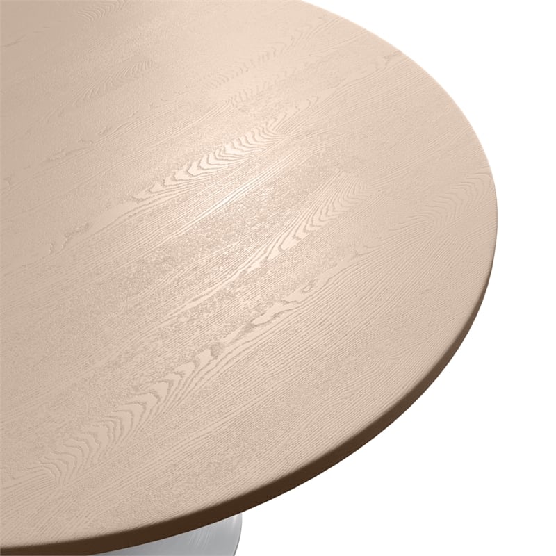 LeisureMod Verve Dining Table with a 48