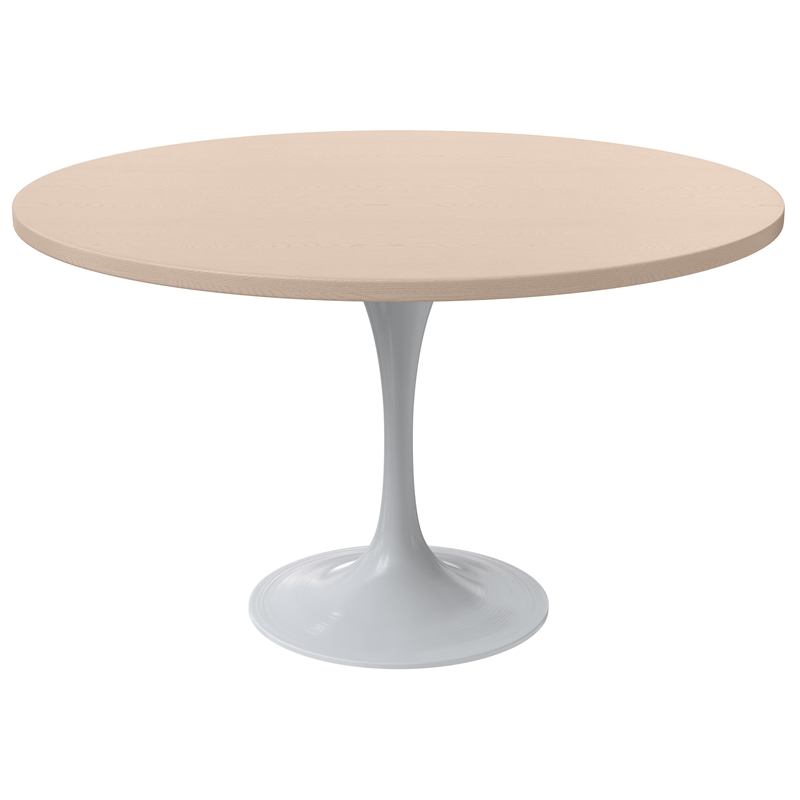 LeisureMod Verve Dining Table with a 48