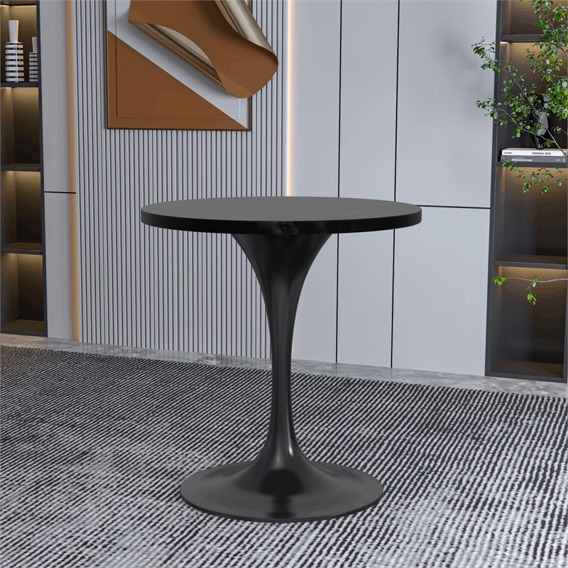 LeisureMod Verve Dining Table with a 27
