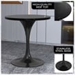 LeisureMod Verve Dining Table with a 27