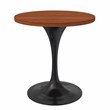 LeisureMod Verve Dining Table with a 27