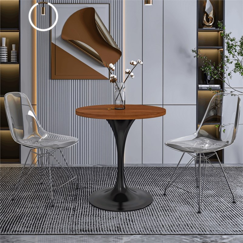 LeisureMod Verve Dining Table with a 27