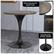 LeisureMod Verve Dining Table with a 27