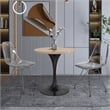 LeisureMod Verve Dining Table with a 27