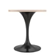 LeisureMod Verve Dining Table with a 27