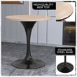 LeisureMod Verve Dining Table with a 27