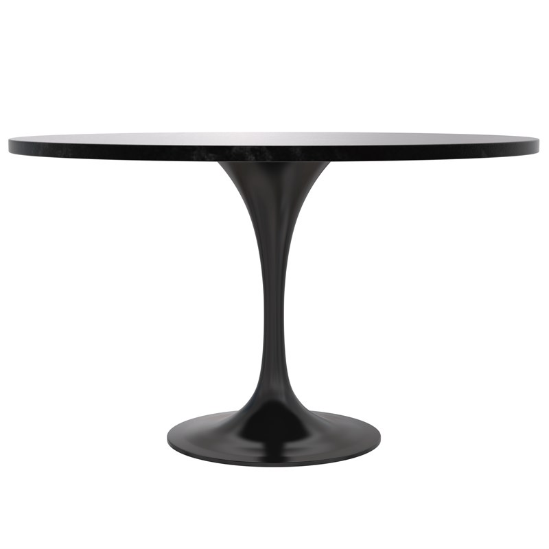 LeisureMod Verve Dining Table with a 48