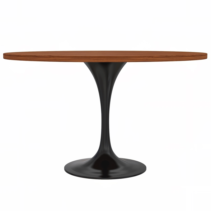 LeisureMod Verve Dining Table with a 48