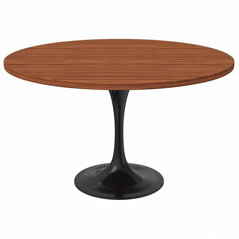 LeisureMod Verve Dining Table with a 48