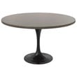 LeisureMod Verve Dining Table with a 48