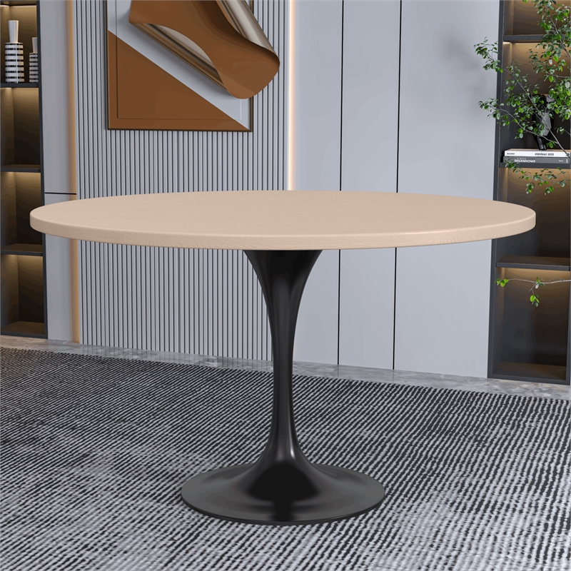 LeisureMod Verve Dining Table with a 48